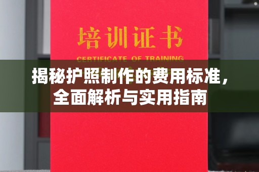 靖州揭秘护照制作的费用标准，全面解析与实用指南