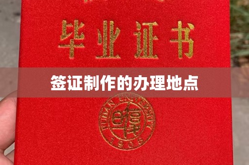 靖州签证制作的办理地点