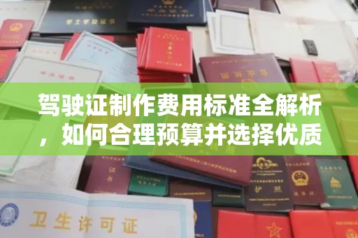靖州驾驶证制作费用标准全解析，如何合理预算并选择优质服务？